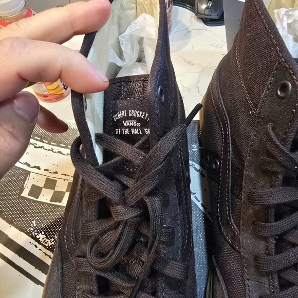 VANS Skate Gilbert Crockett High Brown/Gum VN0A2Z3MB7G Shoes Mens 13 NEW - Picture 5 of 14